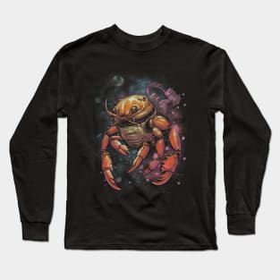 Space Crab Adventure Long Sleeve T-Shirt